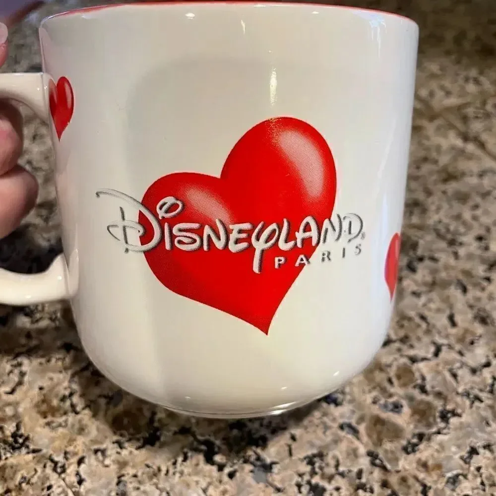Disneyland Exclusive Paris Minnie and Mickey Wedding Celebration Cup Thailand